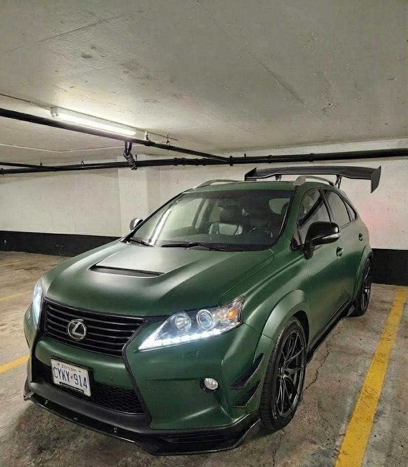 Finished modified vehicle ready for quoting