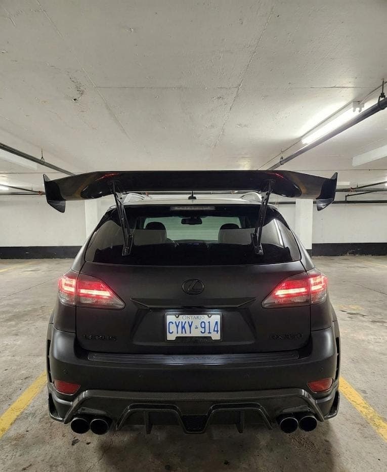 GT Wing Rear View